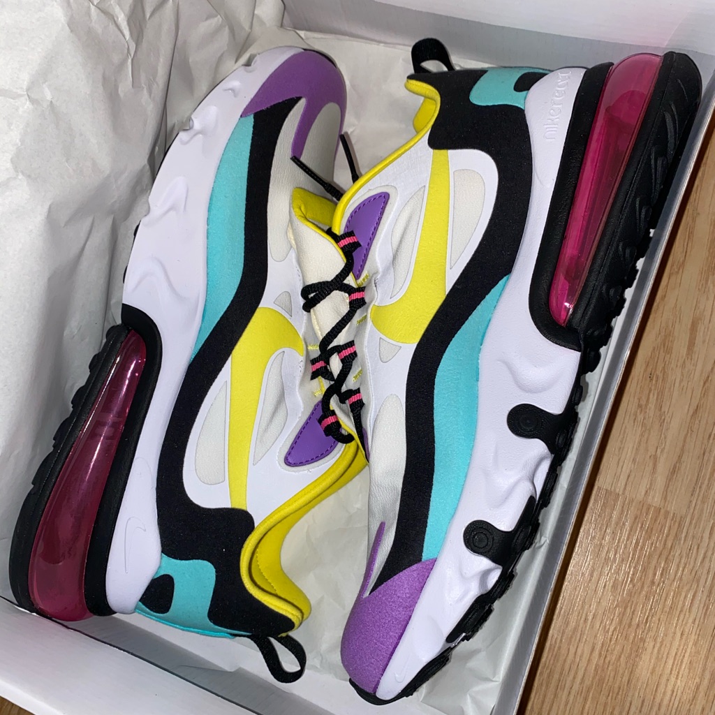 Brand New Still In Box Mens Nike Air Max 270 React